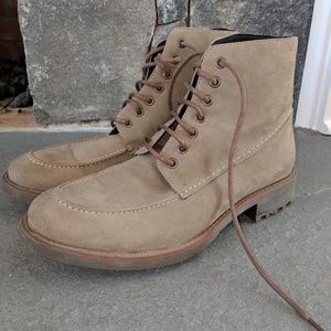 Vegan suede designer mens boots (Joshua Katcher)